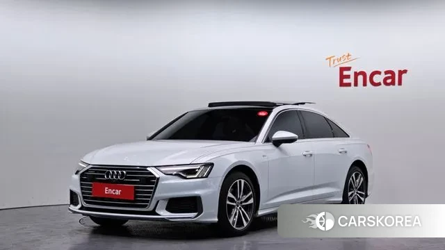 Audi A6 (C8) 2021 Белый из Кореи