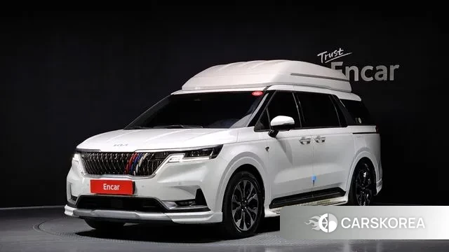 Kia Carnival 4th generation 2021 Белый из Кореи