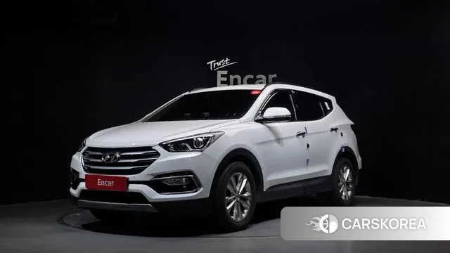 Hyundai Santa Fe The Prime 2018 Белый из Кореи