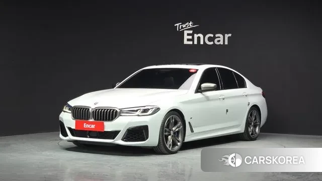 BMW 5 Series (G30) 2022 Белый из Кореи