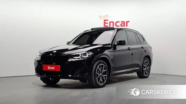 BMW X3 (G01) 2024 Черный из Кореи