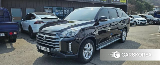 Ssangyong The New Rexton Sport 2021 Черный из Кореи