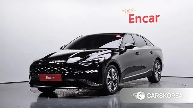 Kia K8 Hybrid 2021 Черный из Кореи