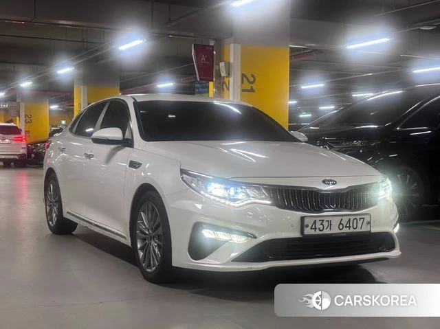 Kia The New K5 2nd generation 2018 Белый из Кореи