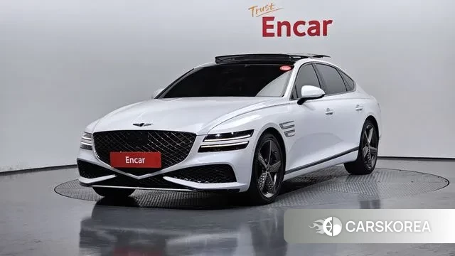 Genesis G80 (RG3) 2021 Белый из Кореи