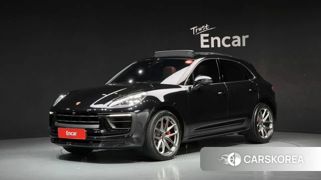 Porsche Macan 2022 Черный из Кореи