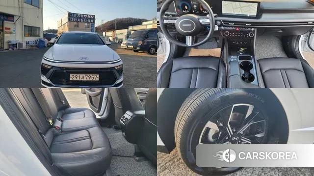 Hyundai Sonata D Edge (DN8) 2024 Белый из Кореи