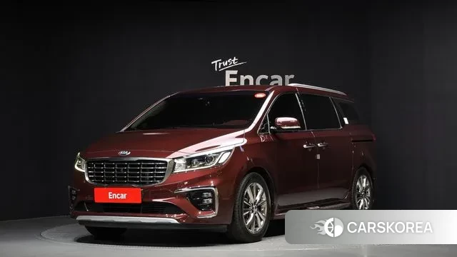 Kia The New Carnival 2018 Красный из Кореи
