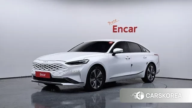 Kia K8 Hybrid 2022 Белый из Кореи