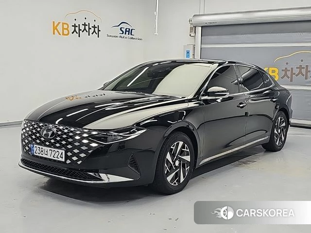 Hyundai The New Grandeur IG Hybrid 2021 Черный из Кореи