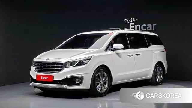 Kia All New Carnival 2018 Белый из Кореи