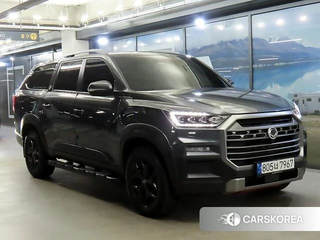 Ssangyong The New Rexton Sport 2023 Серый из Кореи