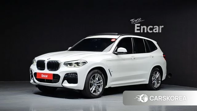 BMW X3 (G01) 2020 Белый из Кореи