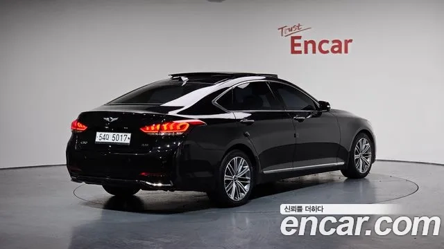 Genesis G80 2018 Черный из Кореи
