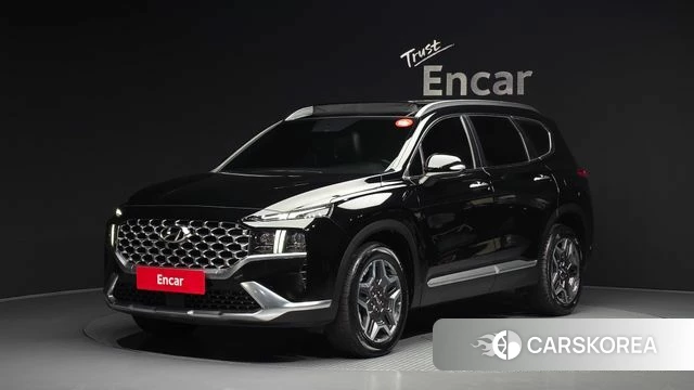 Hyundai The New Santa Fe 2021 Черный из Кореи