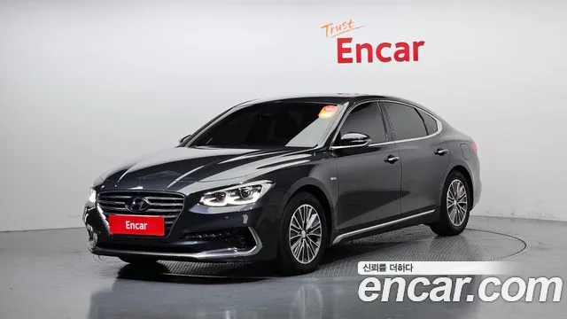Hyundai Grandeur IG Hybrid 2018 Серый из Кореи