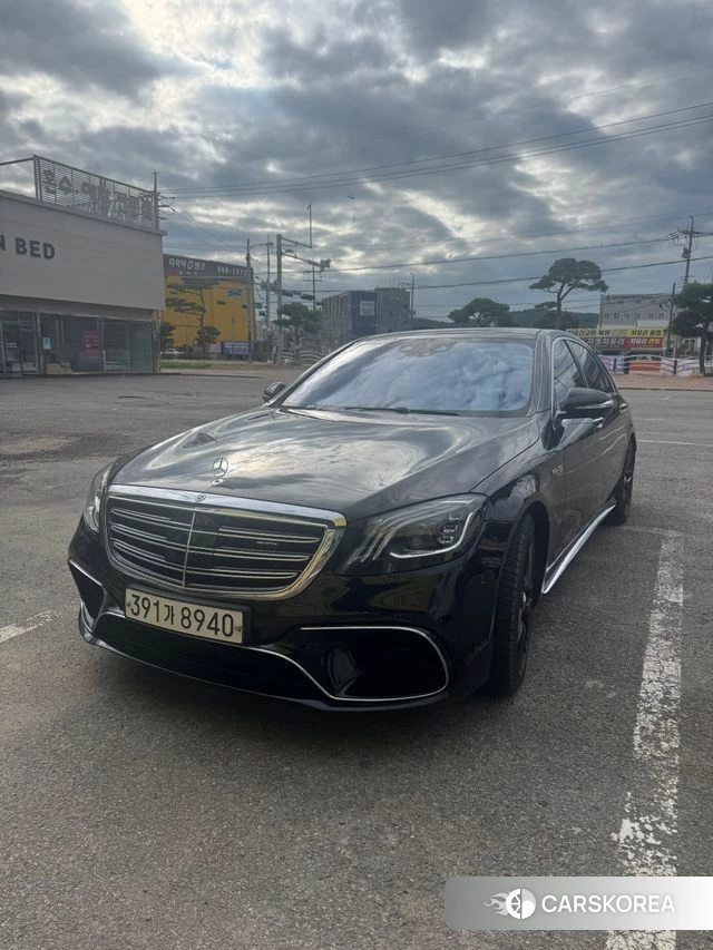 Mercedes-Benz S-Class W222 2020 Черный из Кореи