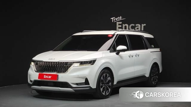 Kia Carnival 4th generation 2022 Белый из Кореи