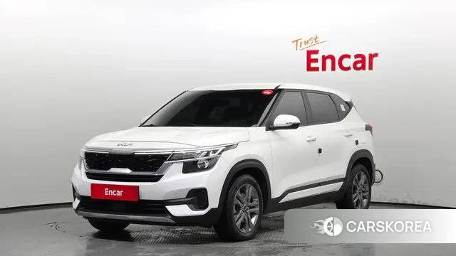 Kia Seltos 2021 Белый из Кореи