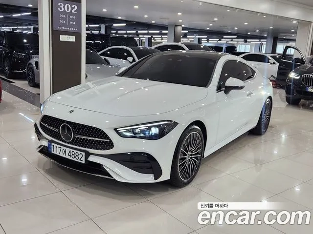 Mercedes-Benz CLE-Class C236 2024 Белый из Кореи