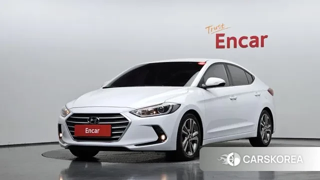 Hyundai Avante AD 2018 Белый из Кореи