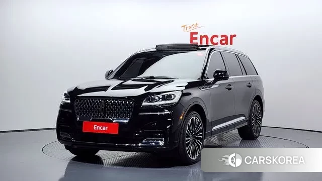 Lincoln Aviator 2nd generation 2023 Черный из Кореи