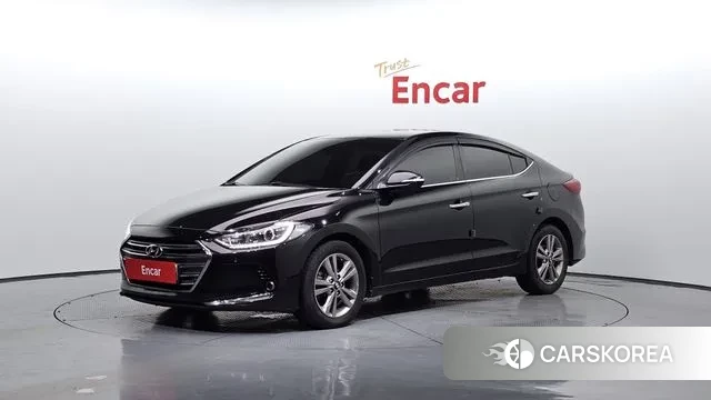 Hyundai Avante AD 2018 Черный из Кореи