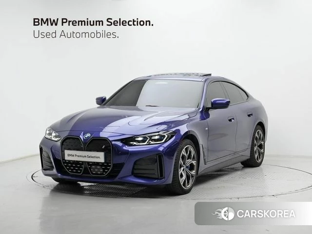 BMW i4 2023 Синий из Кореи