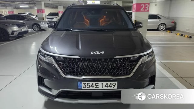 Kia Carnival 4th generation 2022 Серый из Кореи