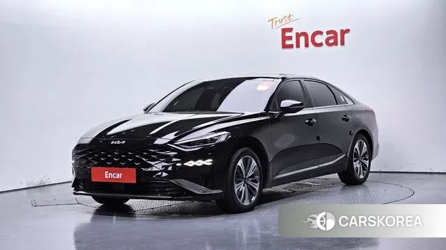 Kia K8 Hybrid 2023 Черный из Кореи