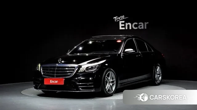 Mercedes-Benz S-Class W222 2020 Черный из Кореи