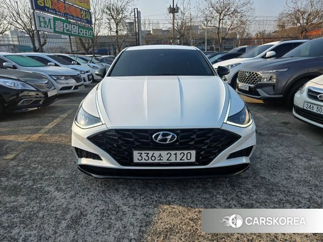 Hyundai Sonata (DN8) 2021 Белый из Кореи