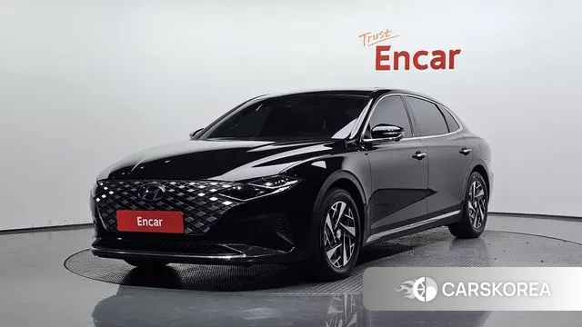 Hyundai The New Grandeur IG Hybrid 2022 Черный из Кореи