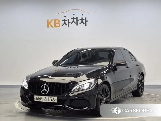 Mercedes-Benz C-Class W205 2018 Черный из Кореи