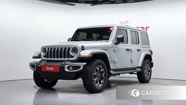 Jeep Wrangler (JL) 2024 Светло-зеленый из Кореи