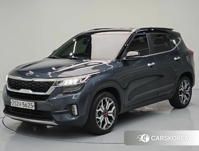 Kia Seltos 2019 Серый из Кореи