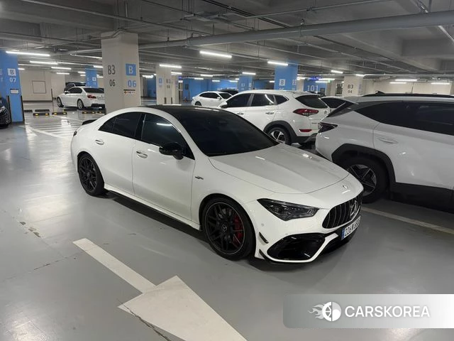 Mercedes-Benz CLA-Class C118 2025 Белый из Кореи