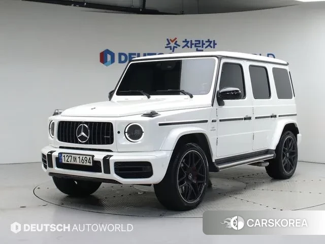 Mercedes-Benz G-Class W463b 2021 Белый из Кореи