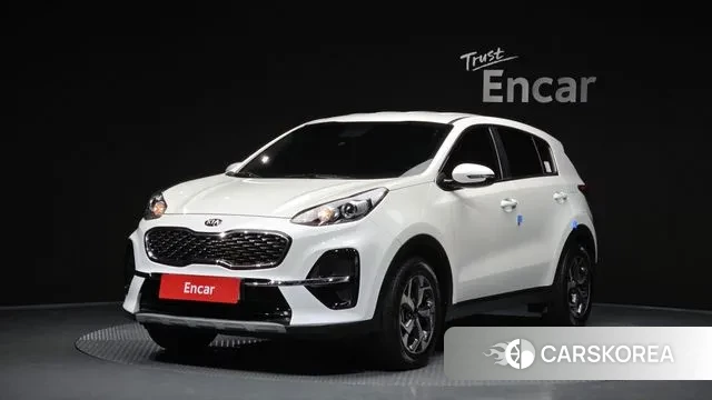 Kia Sportage The Bold 2021 Белый из Кореи
