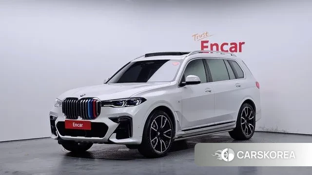 BMW X7 (G07) 2022 Белый из Кореи