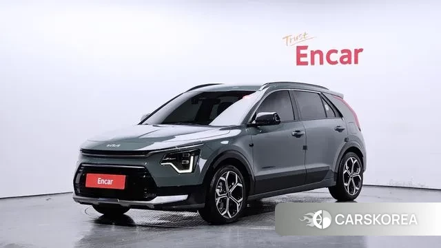 Kia Di Ol Nu Niro 2022 Зеленый из Кореи
