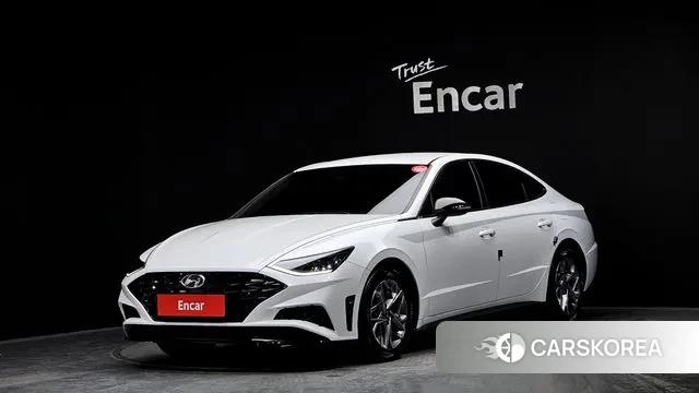 Hyundai Sonata (DN8) 2020 Белый из Кореи