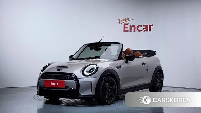 Mini Cooper S Convertible 2021 Песочный из Кореи