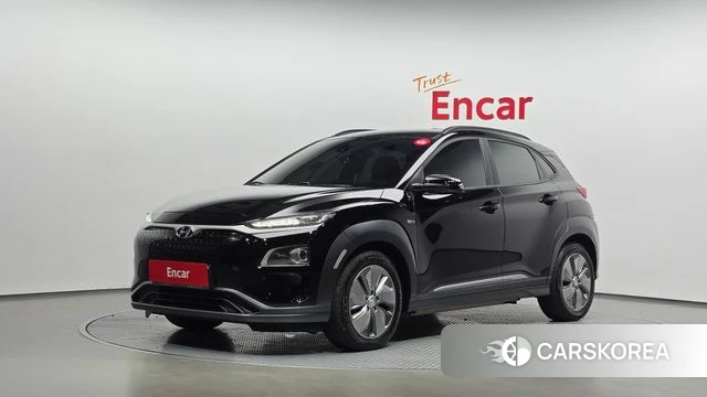Hyundai Kona Electric 2019 Черный из Кореи