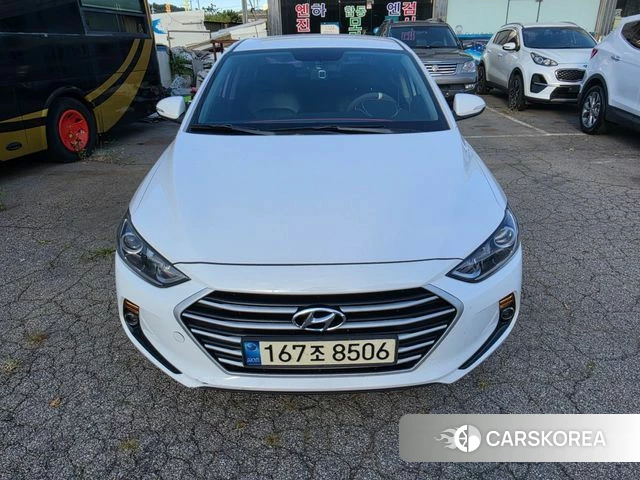 Hyundai Avante AD 2018 Белый из Кореи