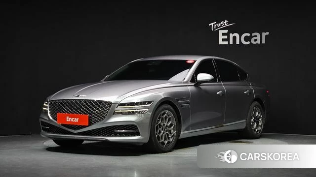 Genesis G80 (RG3) 2021 Серебристо-серый из Кореи