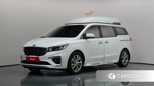 Kia The New Carnival 2018 Белый из Кореи