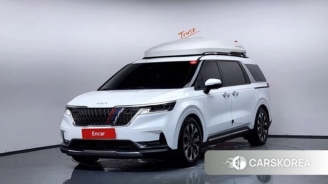 Kia Carnival 4th generation 2021 Белый из Кореи