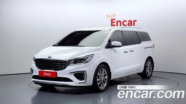 Kia The New Carnival 2019 Белый из Кореи