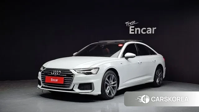 Audi A6 (C8) 2023 Белый из Кореи